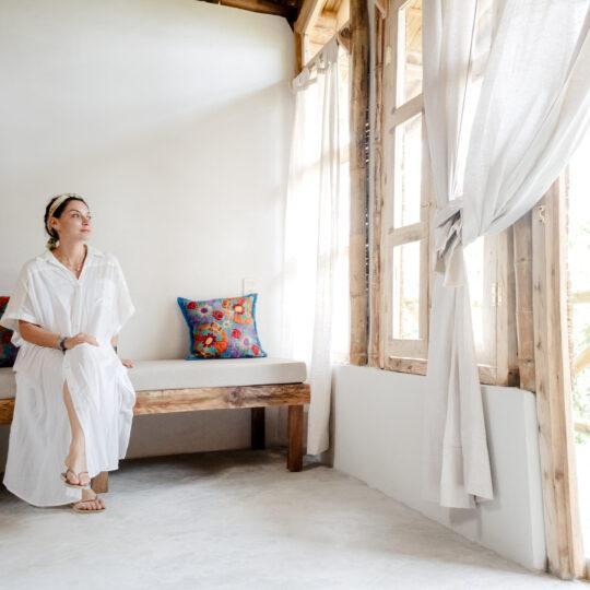 Cabaña ecológica frente a Laguna de Sontecomapan Veracruz